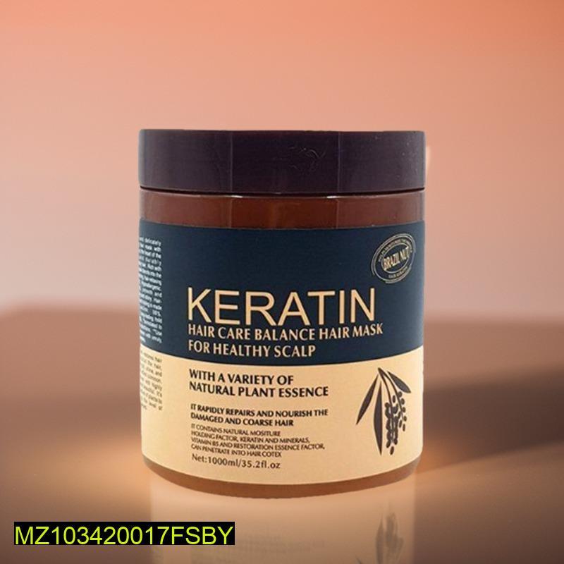 Brazil Nut Keratin Hair Mask 500ml For Healthy Scalp