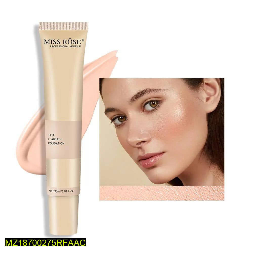 Miss Rose Silk Flawless Foundation 30ml Waterproof Long Lasting